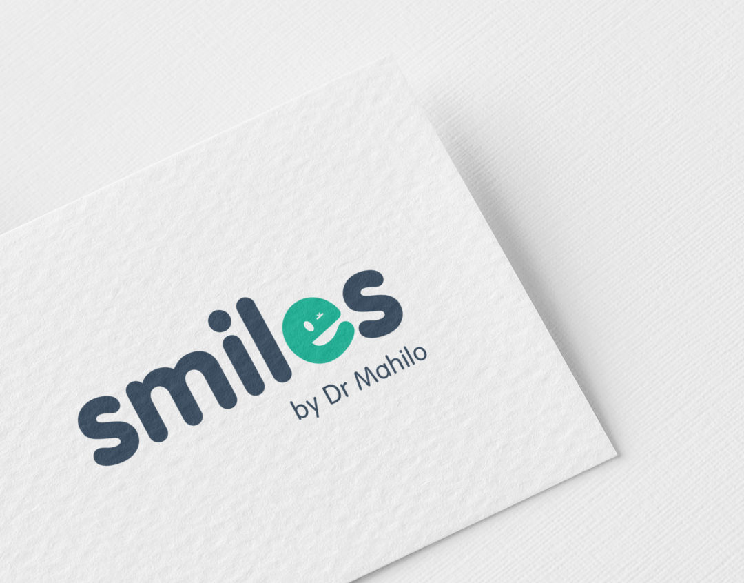 Smiles logo design and branding Twin Zebras